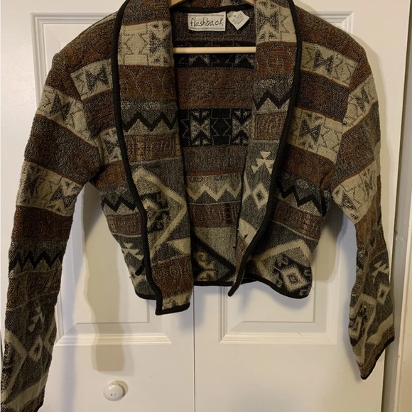 Flashback‎ Women's Geometric Cardigan